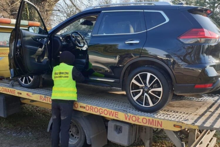 Gang złodziei i paserów aut rozbity. W akcji uczestniczyli bieszczadzcy pogranicznicy