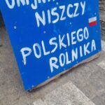 Od rana rolnicy blokują przejście graniczne w Medyce (zdjęcia) - Polskie Radio Rzeszów