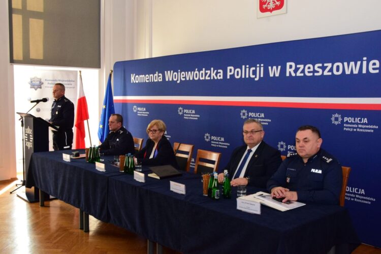 Dzisiaj podkarpacka policja podsumowała swoją pracę za 2023 rok
