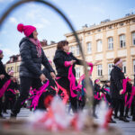 Nie zgadzają się na przemoc i gwałt. Zatańczyły na rzeszowskim Rynku (zdjęcia) - Polskie Radio Rzeszów