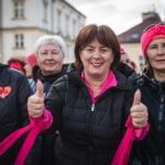 Nie zgadzają się na przemoc i gwałt. Zatańczyły na rzeszowskim Rynku (zdjęcia) - Polskie Radio Rzeszów
