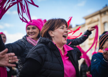 Nie&nbsp;zgadzają się na&nbsp;przemoc i&nbsp;gwałt. Zatańczyły na&nbsp;rzeszowskim Rynku (zdjęcia)