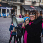 Nie zgadzają się na przemoc i gwałt. Zatańczyły na rzeszowskim Rynku (zdjęcia) - Polskie Radio Rzeszów