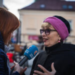 Nie zgadzają się na przemoc i gwałt. Zatańczyły na rzeszowskim Rynku (zdjęcia) - Polskie Radio Rzeszów