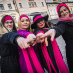 Nie zgadzają się na przemoc i gwałt. Zatańczyły na rzeszowskim Rynku (zdjęcia) - Polskie Radio Rzeszów