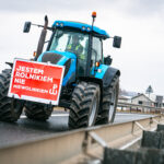 Kolejne protesty przed przejściami granicznymi i na drogach regionu. Rolnicy zaostrzają akcję (zdjęcia) 29 - Polskie Radio Rzeszów Kolejne protesty przed przejściami granicznymi i na drogach regionu. Rolnicy zaostrzają akcję (zdjęcia) - Polskie Radio Rzeszów