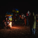 Płomień solidarności dla Ukrainy (zdjęcia) - Polskie Radio Rzeszów