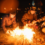 Płomień solidarności dla Ukrainy (zdjęcia) - Polskie Radio Rzeszów