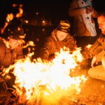 Płomień solidarności dla Ukrainy (zdjęcia) - Polskie Radio Rzeszów