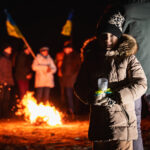 Płomień solidarności dla Ukrainy (zdjęcia) - Polskie Radio Rzeszów