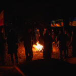 Płomień solidarności dla Ukrainy (zdjęcia) - Polskie Radio Rzeszów