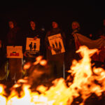 Płomień solidarności dla Ukrainy (zdjęcia) - Polskie Radio Rzeszów