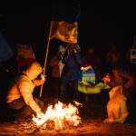 Płomień solidarności dla Ukrainy (zdjęcia) - Polskie Radio Rzeszów