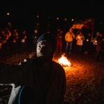 Płomień solidarności dla Ukrainy (zdjęcia) - Polskie Radio Rzeszów