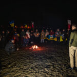 Płomień solidarności dla Ukrainy (zdjęcia) - Polskie Radio Rzeszów