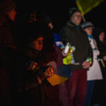 Płomień solidarności dla Ukrainy (zdjęcia) - Polskie Radio Rzeszów
