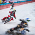 Żużel na lodzie. Franz Zorn najlepszy w Sanoku (zdjęcia) - Polskie Radio Rzeszów