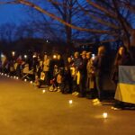 Rzeszowianie upamiętnili drugą rocznicę wybuchu wojny w Ukrainie - Polskie Radio Rzeszów