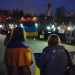 Rzeszowianie upamiętnili drugą rocznicę wybuchu wojny w Ukrainie - Polskie Radio Rzeszów