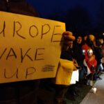 Rzeszowianie upamiętnili drugą rocznicę wybuchu wojny w Ukrainie - Polskie Radio Rzeszów