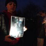 Rzeszowianie upamiętnili drugą rocznicę wybuchu wojny w Ukrainie - Polskie Radio Rzeszów