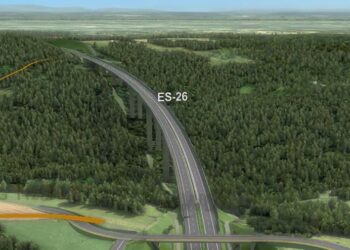 Najwyższa w&nbsp;Polsce estakada powstaje na&nbsp;Podkarpaciu