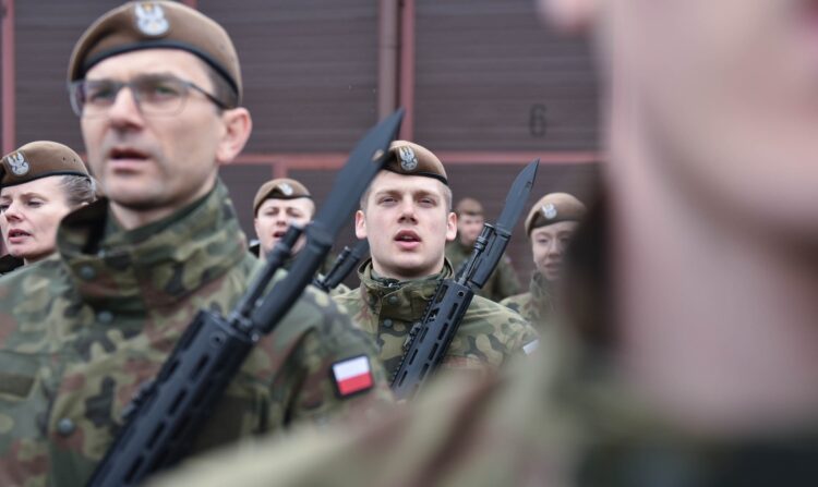 Terytorialsi z Rzeszowa złożyli przysięgę wojskową