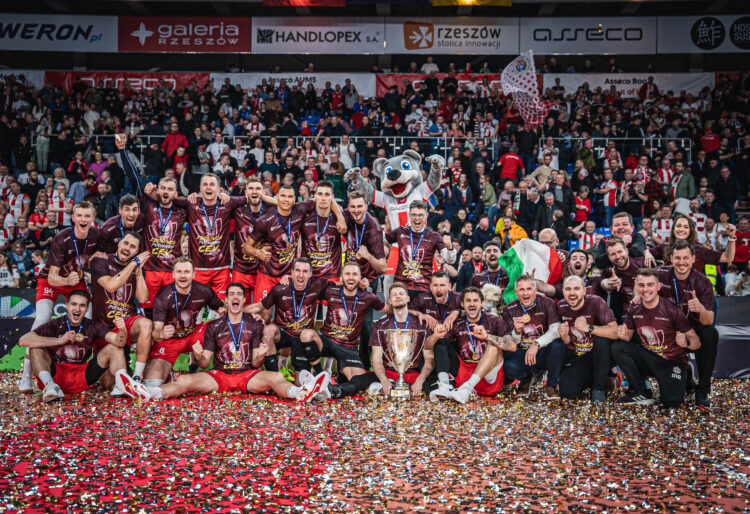 Asseco Resovia z pucharem CEV (fotogaleria)