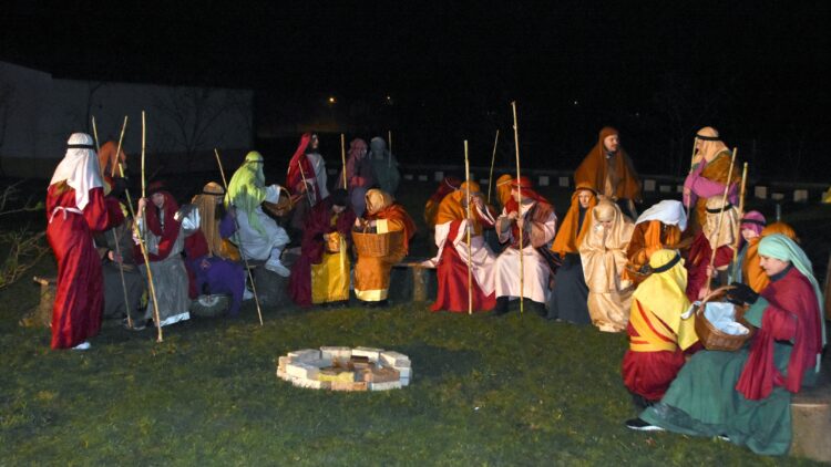 Pasja, widowisko plenerowe. Przygotowania w Czarnej Sędziszowskiej