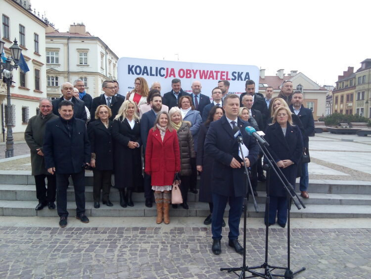 Koalicja Obywatelska zaprezentowała kandydatów na rzeszowskich radnych 1 - Polskie Radio Rzeszów Koalicja Obywatelska zaprezentowała kandydatów na rzeszowskich radnych
