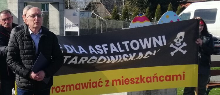 Mieszkańcy obawiają się sąsiedztwa asfaltowni w Targowiskach