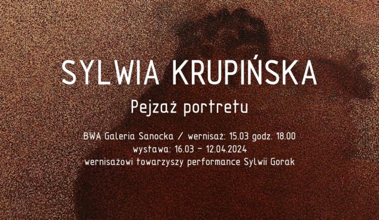 Pejzaż portretu Sylwii Krupińskiej w BWA Sanok