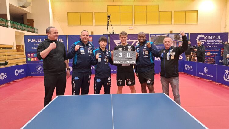 Tenis stołowy. Ważne zwycięstwo Oxynetu Jarosław w Suchedniowie