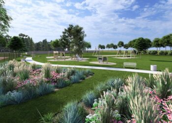 Zielona Arkadia na&nbsp;osiedlu Drabinianka w&nbsp;Rzeszowie