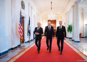 Biały Dom: Wizyta Tuska i&nbsp;Dudy podkreśliła żelazne zobowiązanie obu krajów na&nbsp;rzecz NATO