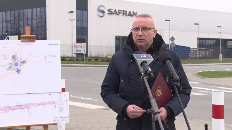 Przebudowa ronda w Sędziszowie Małopolskim