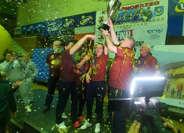 Tenis stołowy. KTS Enea Siarkopol Tarnobrzeg po raz czwarty wygrał Ligę Mistrzyń