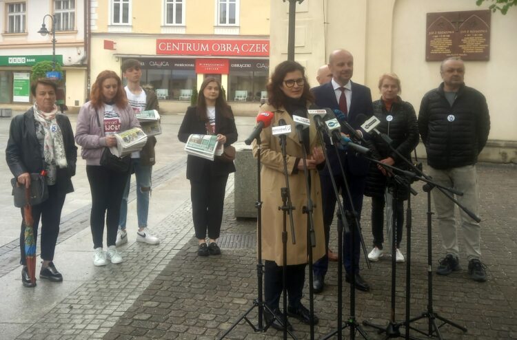 Konrad Fijołek z poparciem Aleksandry Dulkiewicz