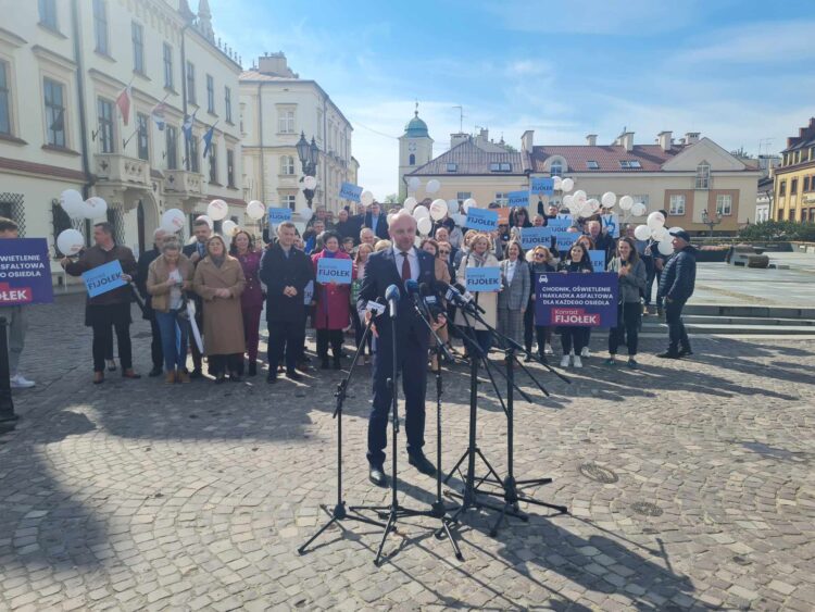 Konrad Fijołek zapowiedział inwestycje na 33 miejskich osiedlach