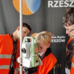 Pomiary geodezyjne w studiu Radia Rzeszów - Polskie Radio Rzeszów