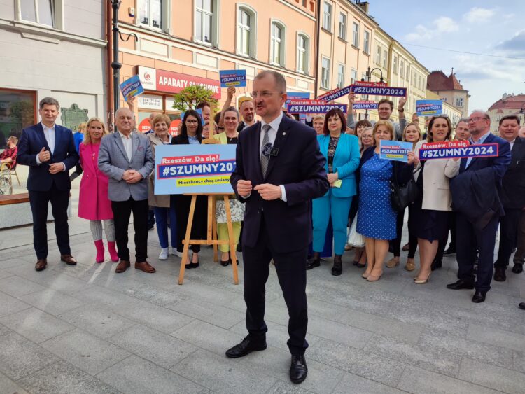 „Szóstkę Szumnego” przedstawił kandydat PiS w wyborach na prezydenta Rzeszowa