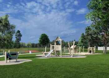 Nowa strefa wypoczynku na&nbsp;osiedlu Drabinianka