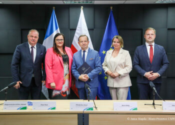 Pierwsza konferencja prasowa nowego zarządu województwa