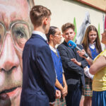 Portret ks. Twardowskiego na murach rzeszowskiej szkoły (zdjęcia) 16 - Polskie Radio Rzeszów Portret ks. Twardowskiego na murach rzeszowskiej szkoły (zdjęcia) - Polskie Radio Rzeszów