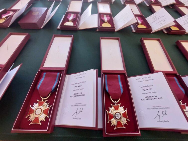 Mieszkańcy Podkarpacia odznaczeni przez prezydenta Polski