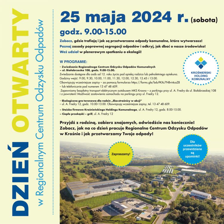 Krośnieński Holding Komunalny organizuje akcję ekologiczną