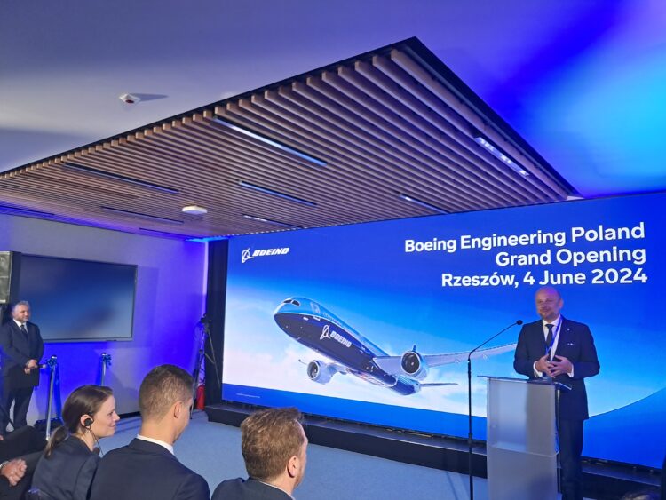 Centrum Inżynieryjne Boeinga otwarto w Rzeszowie