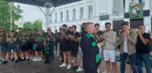 Piłka nożna. Stalowa Wola świętowała awans piłkarzy do pierwszej ligi - Polskie Radio Rzeszów