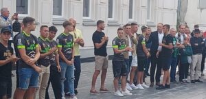 Piłka nożna. Stalowa Wola świętowała awans piłkarzy do pierwszej ligi - Polskie Radio Rzeszów