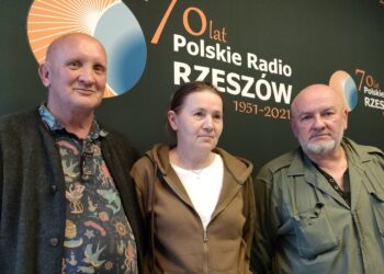 Lucyna i Krzysztof Piotrowscy oraz Marek Olszyński